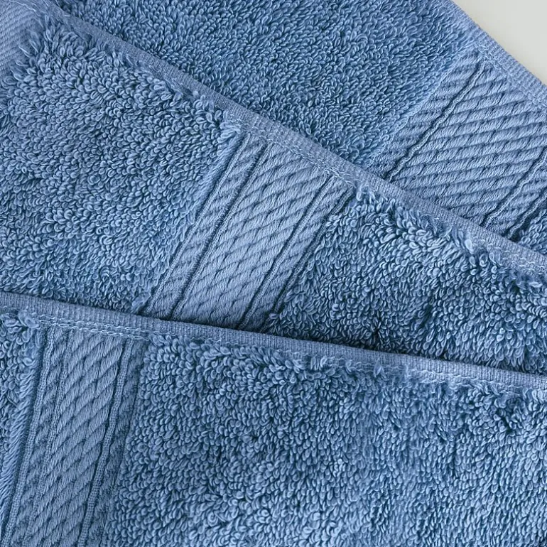SUPERIOR® Madeline Collection | Plush Egyptian Cotton 8-pc. Quick Dry Solid Bath Towel Set