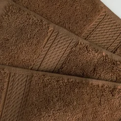 SUPERIOR® Madeline Collection | Plush Egyptian Cotton 8-pc. Quick Dry Solid Bath Towel Set
