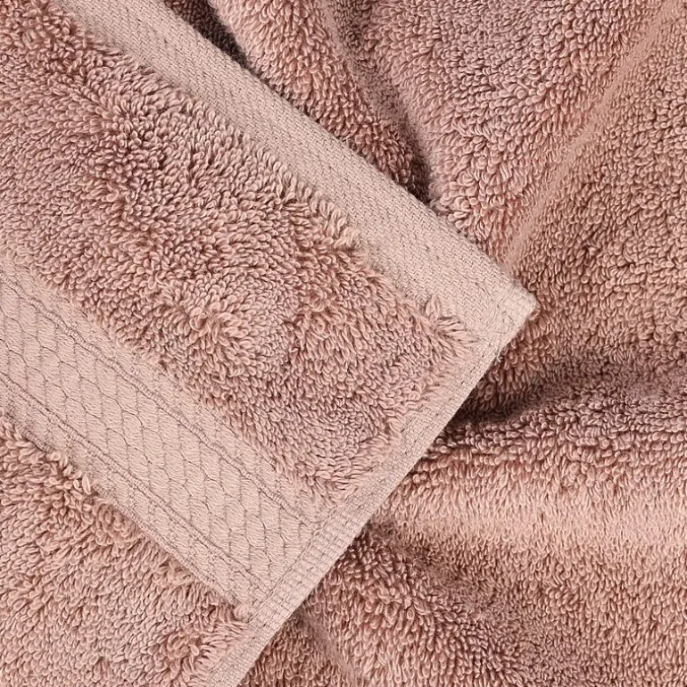 SUPERIOR® Madeline Collection | Plush Egyptian Cotton 8-pc. Quick Dry Solid Bath Towel Set