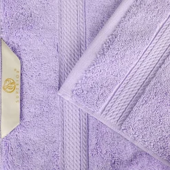 SUPERIOR® Madeline Collection | Plush Egyptian Cotton 8-pc. Quick Dry Solid Bath Towel Set