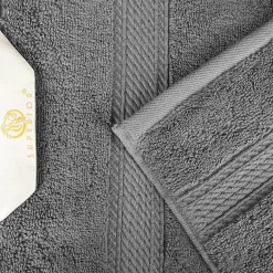 SUPERIOR® Madeline Collection | Plush Egyptian Cotton 8-pc. Quick Dry Solid Bath Towel Set