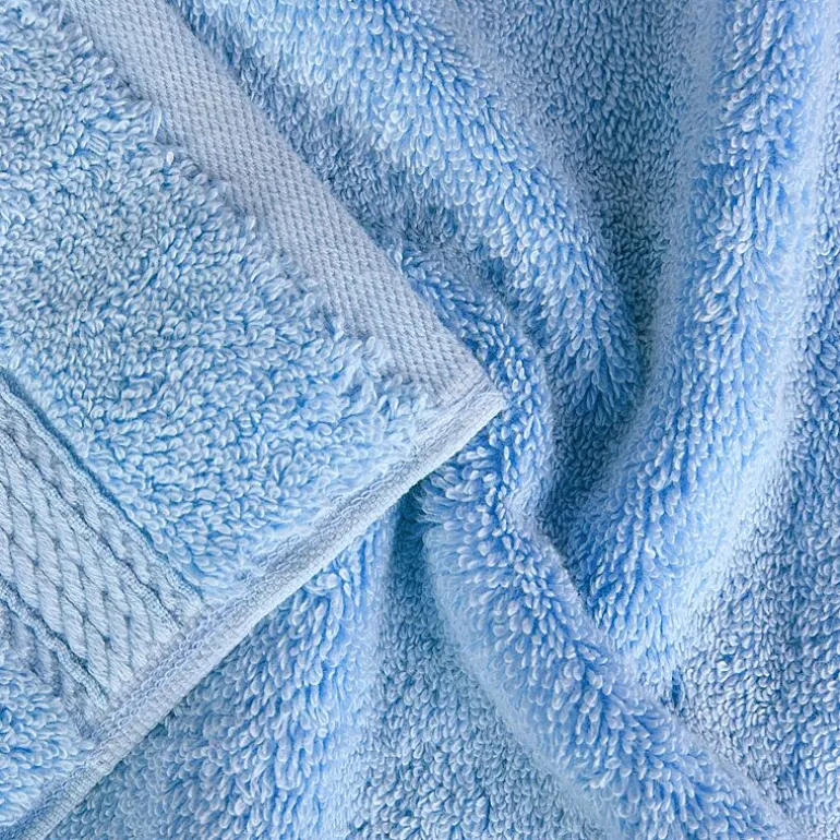 SUPERIOR® Madeline Collection | Plush Egyptian Cotton 8-pc. Quick Dry Solid Bath Towel Set