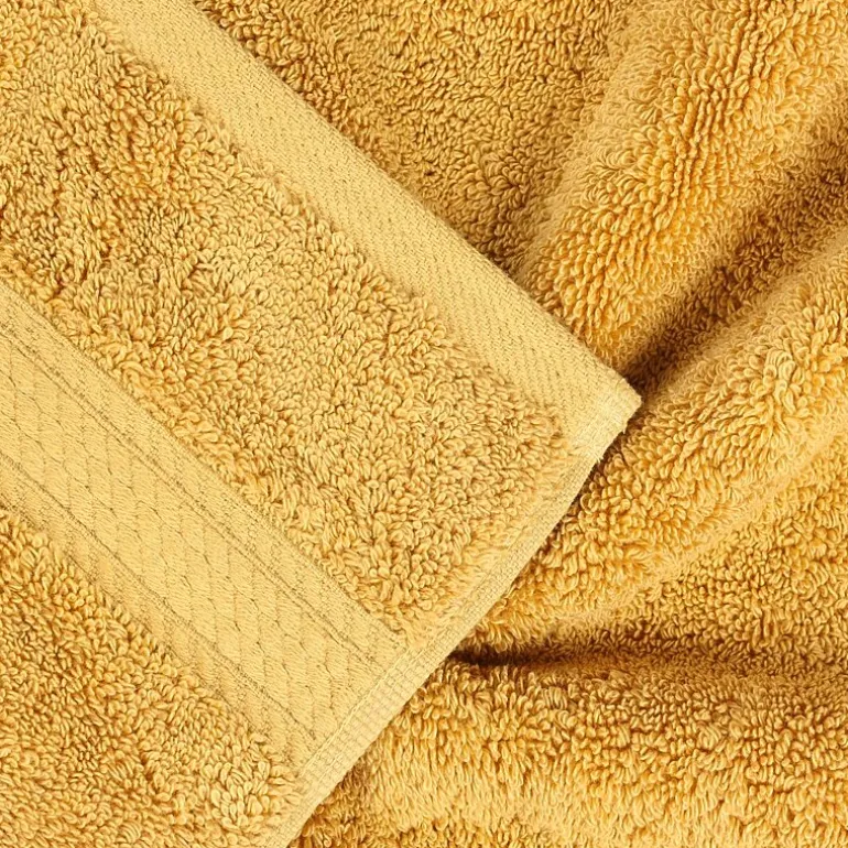 SUPERIOR® Madeline Collection | Plush Egyptian Cotton 8-pc. Quick Dry Solid Bath Towel Set