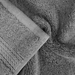 SUPERIOR® Madeline Collection | Plush Egyptian Cotton 8-pc. Quick Dry Solid Bath Towel Set