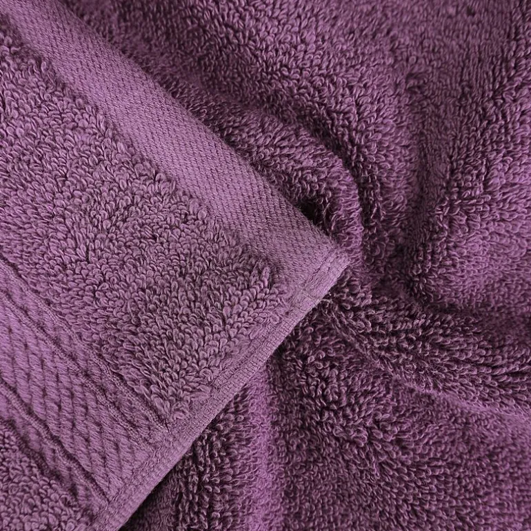 SUPERIOR® Madeline Collection | Plush Egyptian Cotton 8-pc. Quick Dry Solid Bath Towel Set