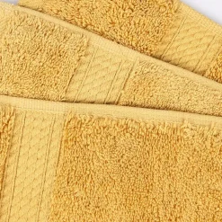 SUPERIOR® Madeline Collection | Plush Egyptian Cotton 8-pc. Quick Dry Solid Bath Towel Set