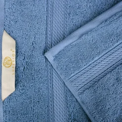 SUPERIOR® Madeline Collection | Plush Egyptian Cotton 8-pc. Quick Dry Solid Bath Towel Set