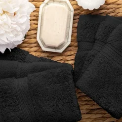 SUPERIOR® Madeline Collection | Plush Egyptian Cotton 6-pc. Quick Dry Washcloth