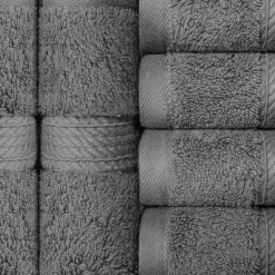SUPERIOR® Madeline Collection | Plush Egyptian Cotton 6-pc. Quick Dry Washcloth