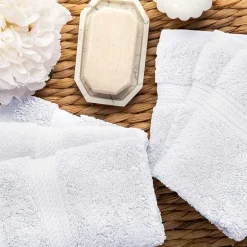 SUPERIOR® Madeline Collection | Plush Egyptian Cotton 6-pc. Quick Dry Washcloth