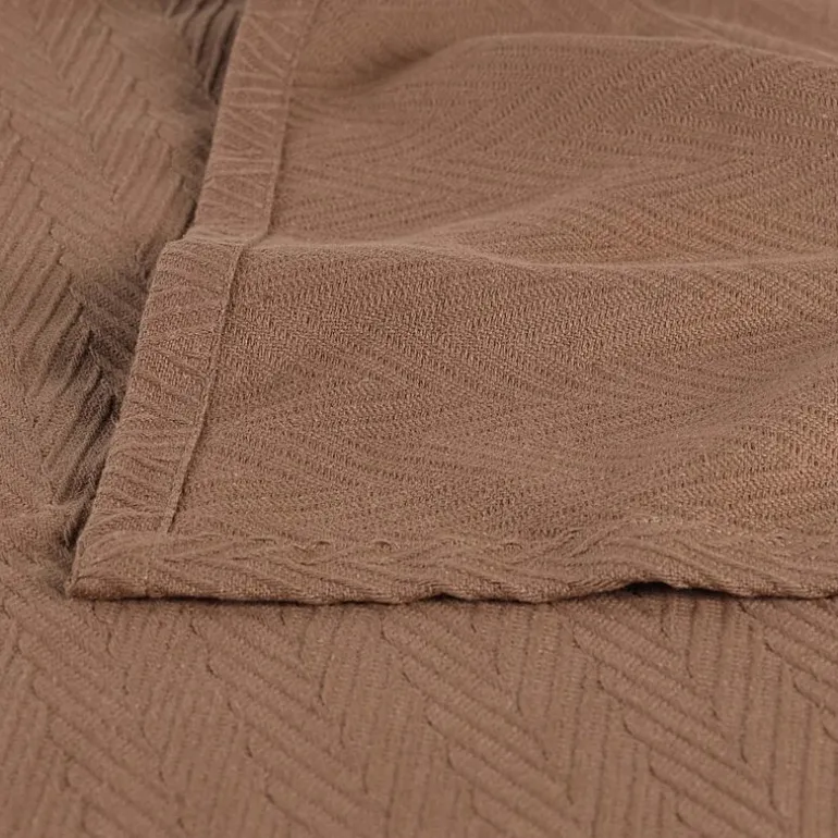 SUPERIOR® Metro Woven Zig-Zag Chevron Cotton Multi-Use Throw
