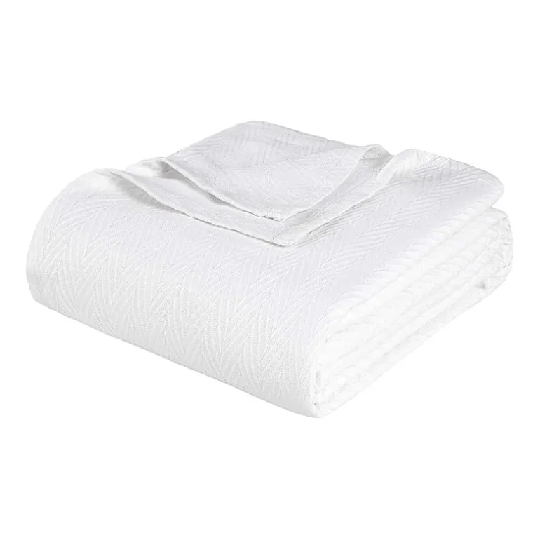 SUPERIOR® Metro Woven Zig-Zag Chevron Cotton Multi-Use Throw
