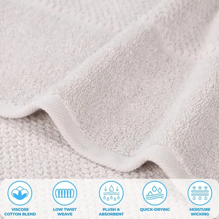 SUPERIOR® Mile Collection 12-pc. Quick Dry Washcloth