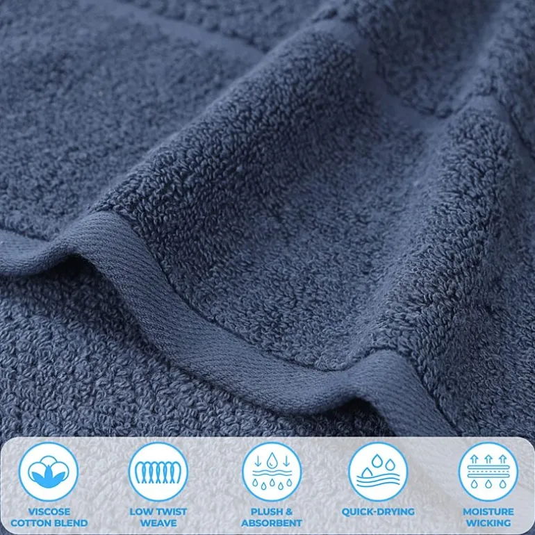 SUPERIOR® Mile Collection 12-pc. Quick Dry Washcloth