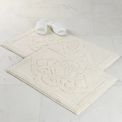 SUPERIOR® Myra 2-Pc Medallion Bath Rug