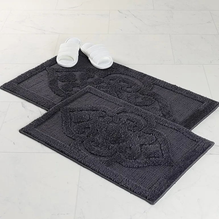 SUPERIOR® Myra 2-Pc Medallion Bath Rug