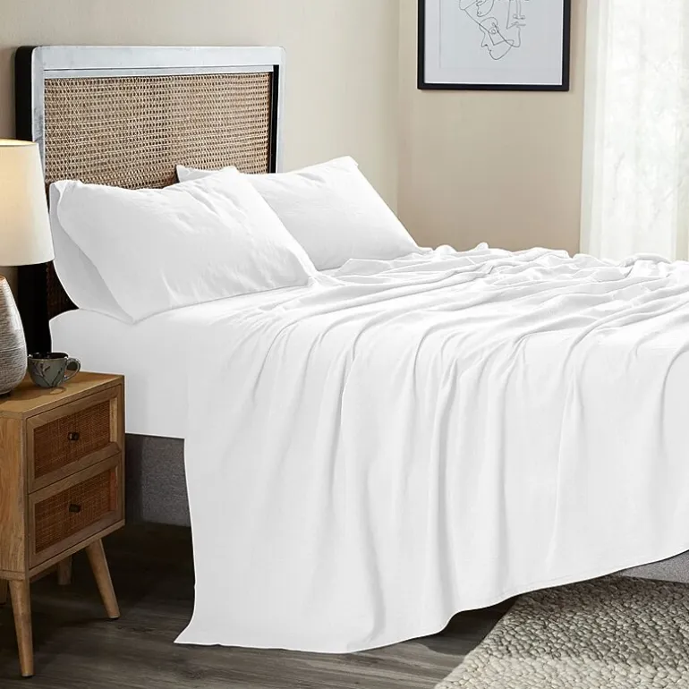 SUPERIOR® Orion Linen Garment Washed Soft Deep Pocket Sheet Set