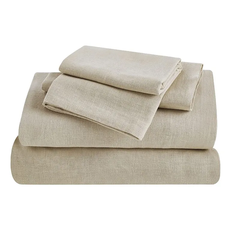 SUPERIOR® Orion Linen Garment Washed Soft Deep Pocket Sheet Set