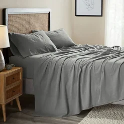 SUPERIOR® Orion Linen Garment Washed Soft Deep Pocket Sheet Set