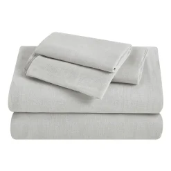 SUPERIOR® Orion Linen Garment Washed Soft Deep Pocket Sheet Set