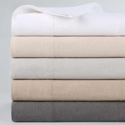 SUPERIOR® Orion Linen Garment Washed Soft Deep Pocket Sheet Set