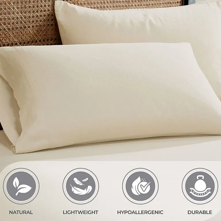 SUPERIOR® Orion Linen Garment Washed Soft Deep Pocket Sheet Set
