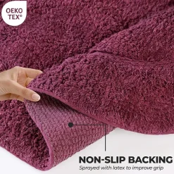 SUPERIOR® Oval Cotton 2-Pc Bath Rug