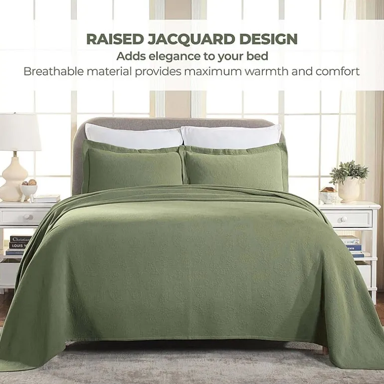 SUPERIOR® Paisley Lightweight Cotton Boho Print Bedspread