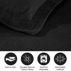 SUPERIOR® Paisley Lightweight Cotton Boho Print Bedspread