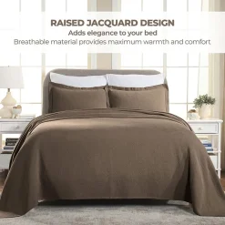SUPERIOR® Paisley Lightweight Cotton Boho Print Bedspread