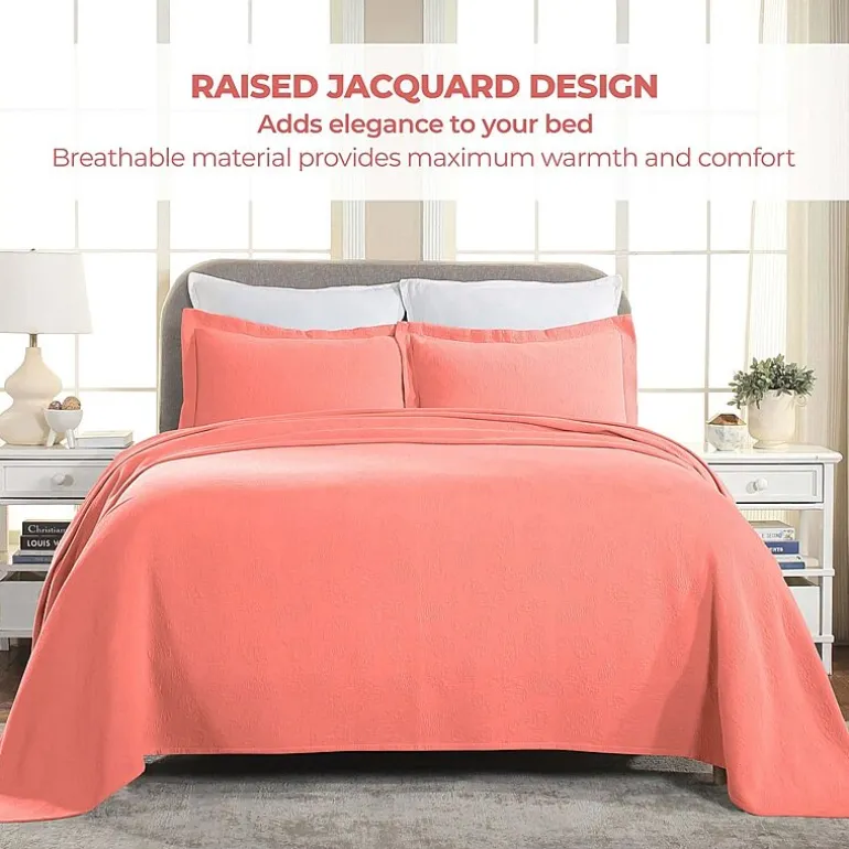SUPERIOR® Paisley Lightweight Cotton Boho Print Bedspread