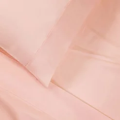 SUPERIOR® Percale Cotton Crisp Cool Breathable 300tc Deep Pocket Sheet Set