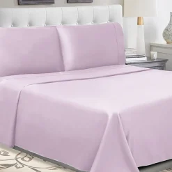 SUPERIOR® Percale Cotton Crisp Cool Breathable 300tc Deep Pocket Sheet Set