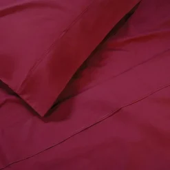 SUPERIOR® Percale Cotton Crisp Cool Breathable 300tc Deep Pocket Sheet Set