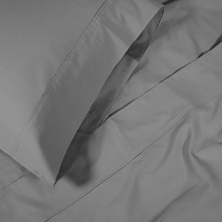 SUPERIOR® Percale Cotton Crisp Cool Breathable 300tc Deep Pocket Sheet Set
