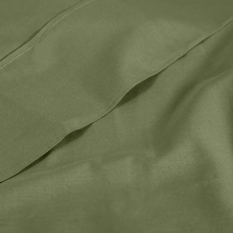 SUPERIOR® Percale Cotton Crisp Cool Breathable 300tc Deep Pocket Sheet Set