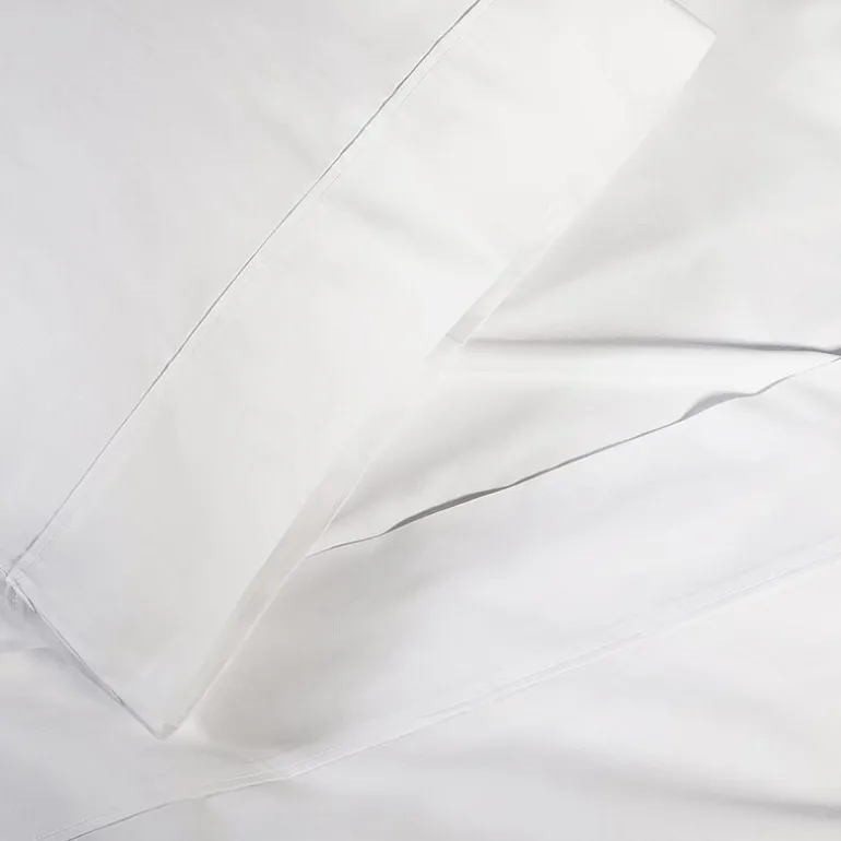 SUPERIOR® Percale Cotton Crisp Cool Breathable 300tc Deep Pocket Sheet Set