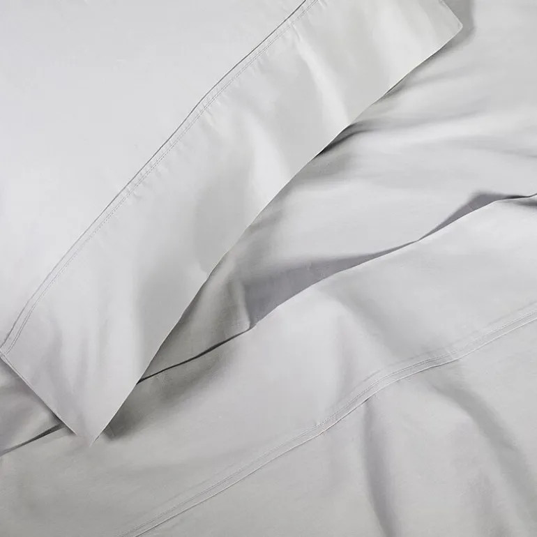SUPERIOR® Percale Cotton Crisp Cool Breathable 300tc Deep Pocket Sheet Set