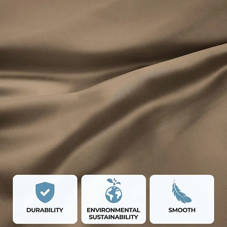 SUPERIOR® Rayon From Bamboo Cooling Silky 300tc Deep Pocket Sheet Set