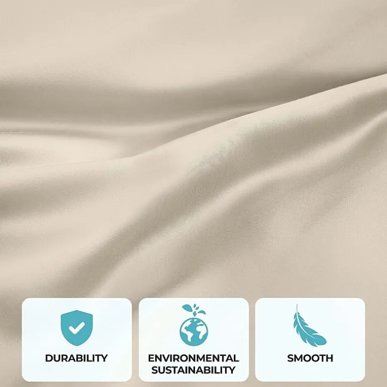 SUPERIOR® Rayon From Bamboo Cooling Silky 300tc Deep Pocket Sheet Set