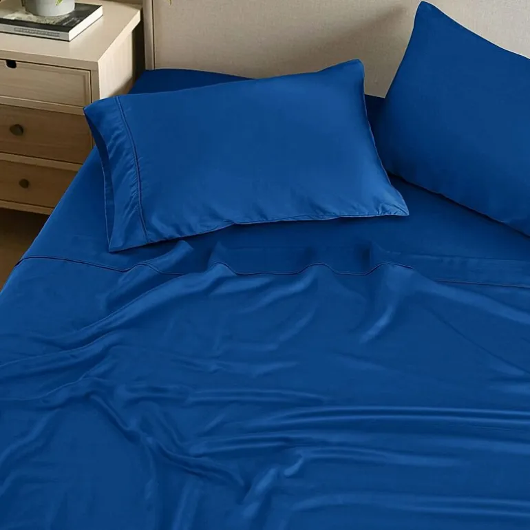 SUPERIOR® Rayon From Bamboo Cooling Silky 300tc Deep Pocket Sheet Set