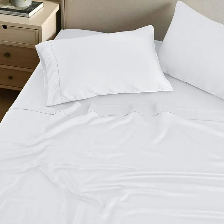 SUPERIOR® Rayon From Bamboo Cooling Silky 300tc Deep Pocket Sheet Set