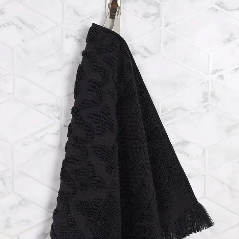 SUPERIOR® Rolla Collection | 100% Cotton 3-pc. Quick Dry Geometric Bath Towel
