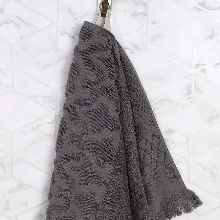 SUPERIOR® Rolla Collection | 100% Cotton 3-pc. Quick Dry Geometric Bath Towel