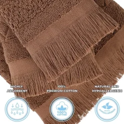 SUPERIOR® Rolla Collection | 100% Cotton 12-pc. Quick Dry Washcloth