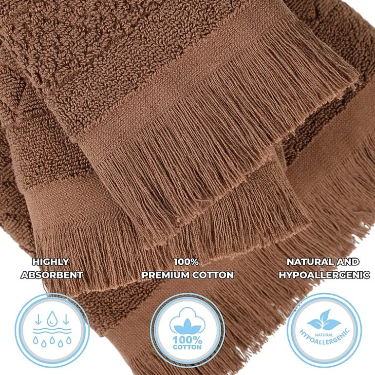 SUPERIOR® Rolla Collection | 100% Cotton 12-pc. Quick Dry Washcloth