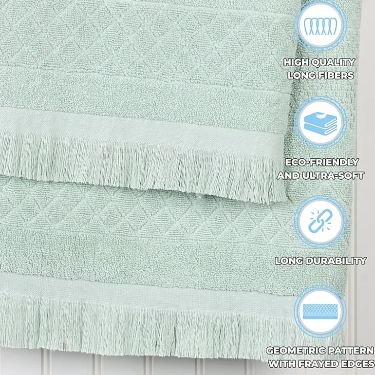 SUPERIOR® Rolla Collection | 100% Cotton 12-pc. Quick Dry Washcloth