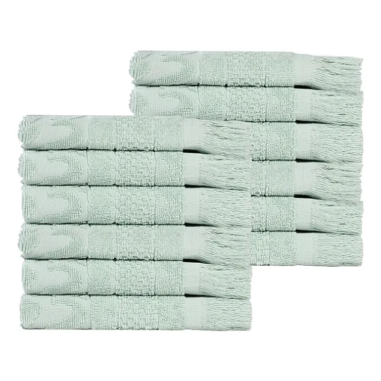 SUPERIOR® Rolla Collection | 100% Cotton 12-pc. Quick Dry Washcloth