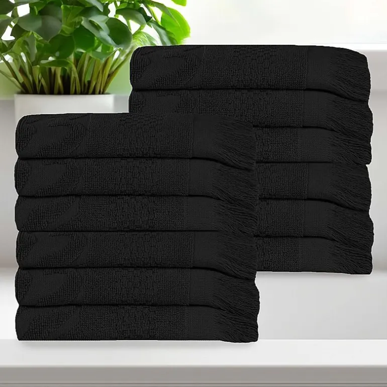 SUPERIOR® Rolla Collection | 100% Cotton 12-pc. Quick Dry Washcloth