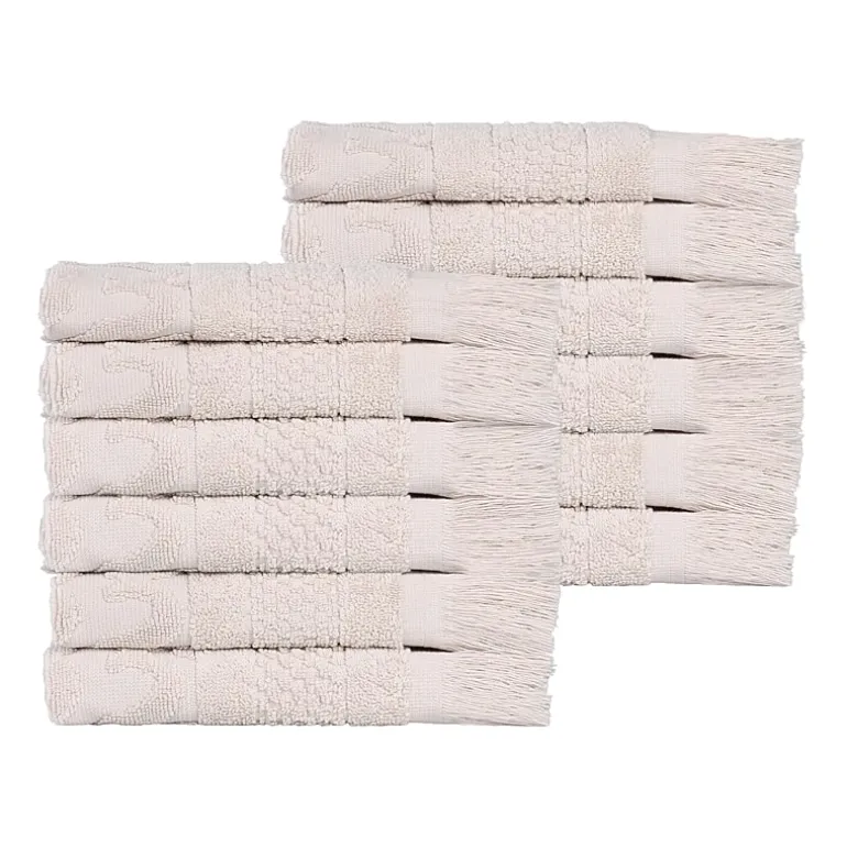 SUPERIOR® Rolla Collection | 100% Cotton 12-pc. Quick Dry Washcloth